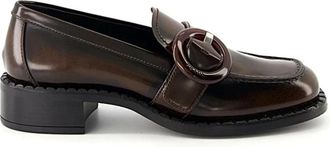 Prada Loafers, female, Brown, Size: 10 US Scarpa