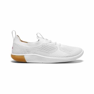 Keen Womens Knx Knit Sneaker In Star White/moonlite Mauve