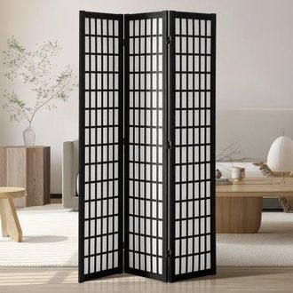 OEM Biombo Divisor De Ambientes 3 Paneles Biombo De Madera Plegable Para Privacidad En Interiores Biombos Decorativos Port&aacute;tiles Para Separar Ambientes En