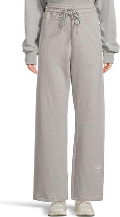 adidas By Stella Mccartney Straight Leg Pants Womens Casual Pants Medium Grey Heather : SM, Cotton