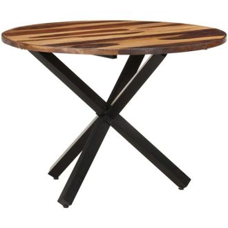 vidaXL Mesa De Comedor De Madera Acacia Acabado Miel 100x100x75 Cm Vidaxl