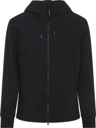 C.P. Company Shell-R Goggle Jacket - Heren - Zomerjassen - Zwart - XL - Polyester - Jassen