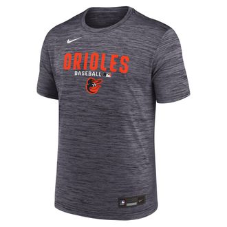Nike Baltimore Orioles Authentic Collection Nike Mens Dri-FIT MLB T-Shirt in Black | 02ER00AOLE-RMG