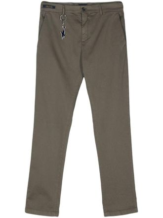 Paul & Shark Broek met sleutelhanger met logo - Groen