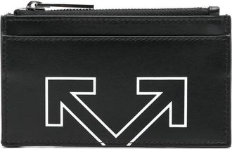Off-white Portemonnee met Arrows-patroon - Zwart