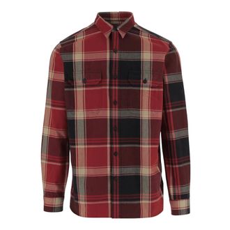 Polo Ralph Lauren Casual Shirts, male, Multicolor, S, Check-pattern Custom-fit Cotton Shirt