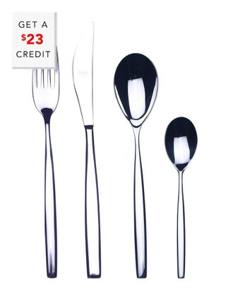 Mepra Cutlery 24Pc Set With $23 Credit
