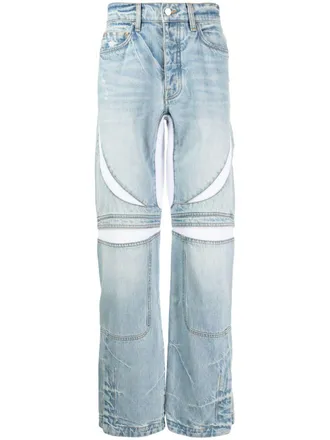 Amiri Jeans dritti MX-3 - Blu