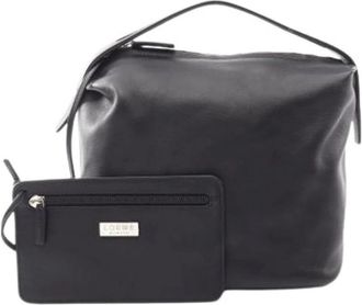 Loewe Pre-owned Handbag Pouch - Dames - Vintage Handtas - Zwart - ONE Size - Leer - Vintage