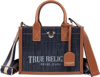 True Religion Modern Edge Denim Tote