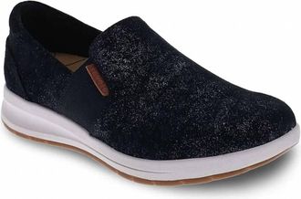Revere Comfort Shoes Womens Panama Shoe In Midnight