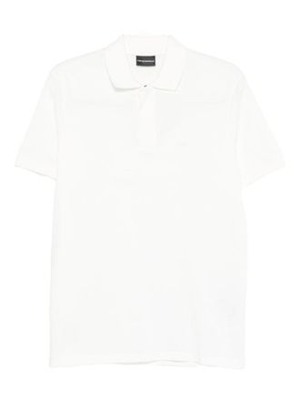 Emporio Armani Logo Cotton Polo Shirt