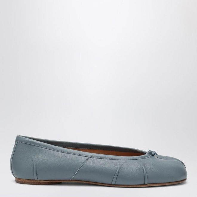 Grey-blue Tabi New ballet flats