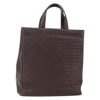 Bottega Veneta Pre-owned Tote Bags, female, Brown, Size: ONE SIZE Pre-owned Vintage Tote Bag