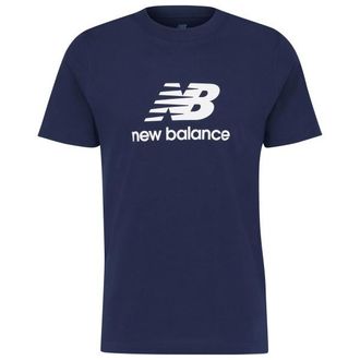 New Balance Sport Essentials Logo T-Shirt T-Shirt f&uuml;r Herren | blau