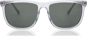 Timberland TB9234 Polarized 27R Mens Sunglasses Clear Size 58