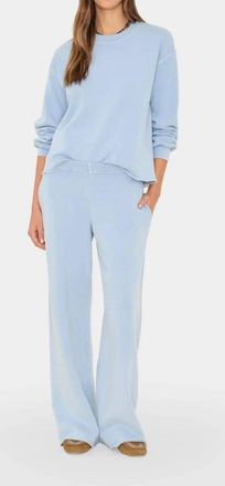 Xirena Emmette Terry Sweatpants In Seasalt Blue