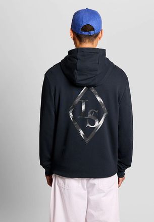 Lyle & Scott Lyle And Scott Mens Back Print Graphic Sweatshirt - Black - Size: 44