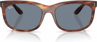 Ray-Ban Blue Rectangular Unisex Sunglasses RB2389 954/62 60