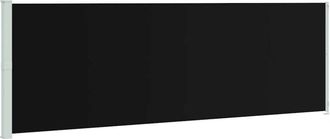 vidaXL Toldo Lateral Retr&aacute;ctil De Jard&iacute;n Negro 200x600 Cm Vidaxl