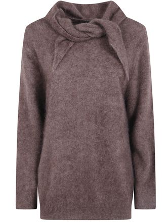 P.A.R.O.S.H. P. A.R. O.S. H. Sweater Turtle Neck Yak Turtle Neck