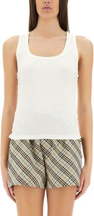 Burberry Cotton Tank Top-Donna