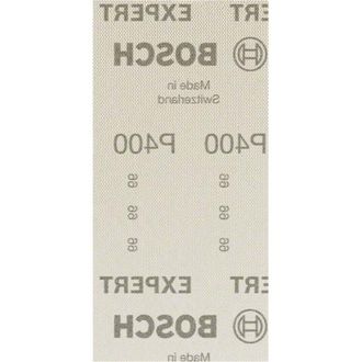 Bosch Mallas De Lija Expert M480 Para Lijadoras Orbitales De 93 X 186 Mm. Tama&ntilde;o Del Grano 400 Unidad De Embalaje 400 Unidades - Bosch