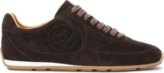 Kazar Bruine su&egrave;de sneakers - Dames - Sneakers - Bruin - 37 EU - Su&egrave;de - Schoenen