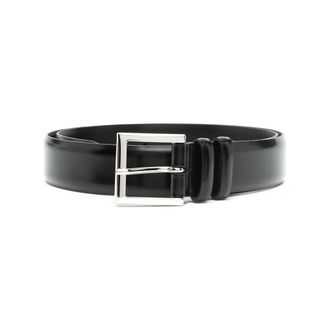 Orciani Belts, male, Black, Size: 100 CM Leather Belt