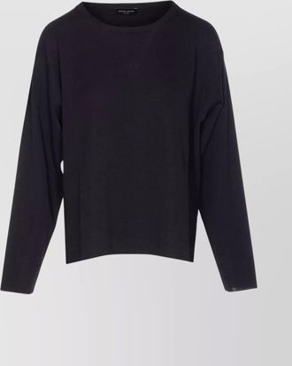 Roberto Collina ribbed crewneck knitwear with long sleeves