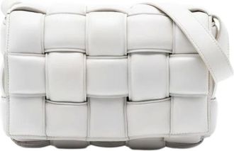 Bottega Veneta Pre-owned Cross Body Bags, female, White, Size: ONE SIZE Pre-owned Vintage Crossbody Bag