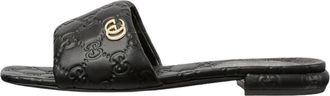 Gucci (WMNS) Gucci GG Slides Black 816330-AAEA2-1000