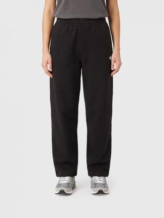 Carhartt Work in Progress Pantaloni jogging in cotone a gamba dritta con logo patch