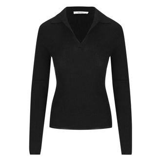 Max Mara Gergo Polo Trui - Dames - Truien - Zwart - Maat: L Zijde