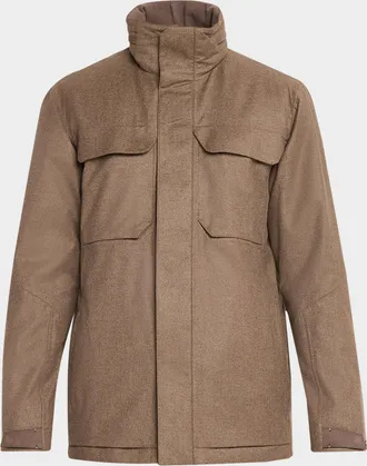 Sease Men & apos;s Wool-Cashmere Field Jacket