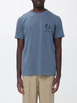 Murphy & Nye Crew-Neck Cotton T-Shirt with Contrast Back Logo