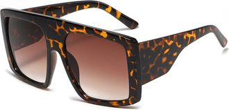 Generic Large Frame Men and For Women Street Sunglasses, Outdoor Vacation Beach Glasses (Color : D, Size : Medium)