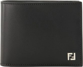 Fendi Squared FF Wallet - Heren - Portefeuilles - Zwart - ONE Size - Katoen - Accessoires