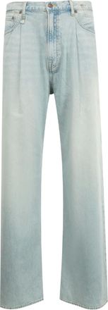R13 Jeans con pieghe - Blu