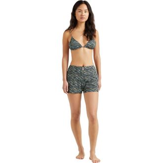 Vilebrequin Womens Pearl Stretch Swim Shorts in Noir at Nordstrom, Size Small