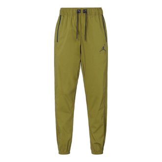 Nike Jordan Air Jordan Jumpman Casual Woven Sports Pants Green AV1841-368