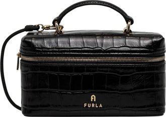 Furla Mini neceser Camelia - Bags - Mujer - Negro - ONE SIZE