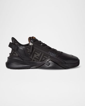 Fendi Men & apos;s FF Flow Mid-Top Sneakers