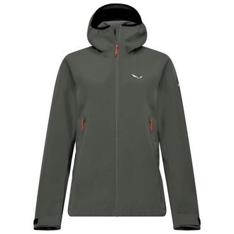 Salewa Puez GTX 3L ePE Jacket Regenjacke f&uuml;r Damen | grau