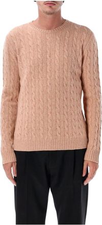 Valentino Garavani Truien & Vesten, Heren, Beige, L, Round-neck Truien