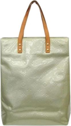Louis Vuitton Pre-owned Canvas Tote Bag - Dames - Vintage Shopper - Grijs - ONE Size - Vintage