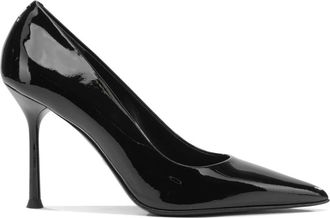 Sergio Levantesi Musa 90 mm Pump - Dames - Pumps - Zwart - 36 EU - Leer - Schoenen