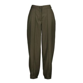 Am&eacute;lie & Am&eacute;lie Pantalones Anchos - Trousers - Mujer - Verde - XL