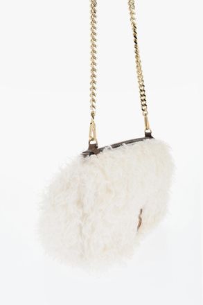 Burberry Borsa in Shearling con Catena Burberry