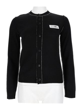 Maison Margiela Fitted Long-Sleeved Sweater With Contrasting Stitching